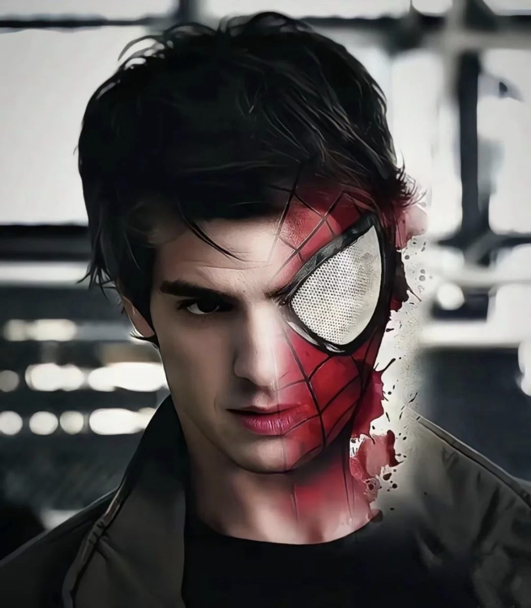 Portrait of actor Andrew Garfield
